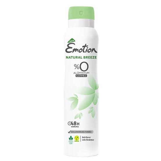 اسپری ضد تعریق زنانه EMOTION مدل NATURAL BREEZE