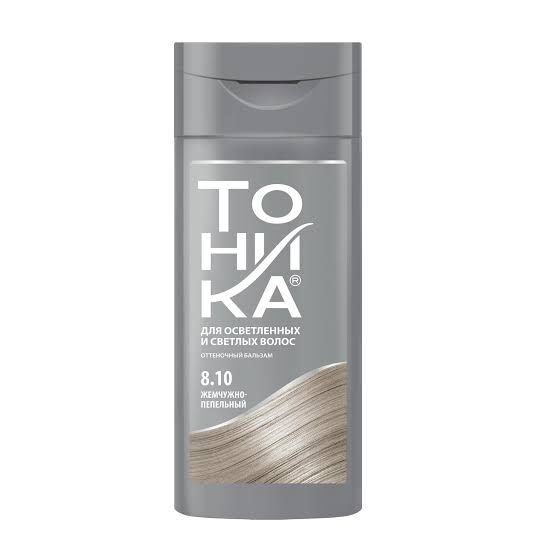 شامپو رنگ TOHNIKA شماره 8.10 رنگ مروارید خاکستری