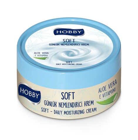 کرم مرطوب کننده دست و صورت HOBBY حاوی عصاره آلوئه ورا