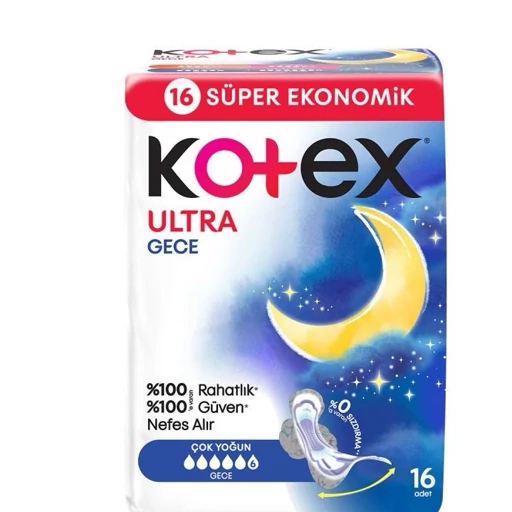 نوار بهداشتی KOTEX ویژه شب مدل ULTRA