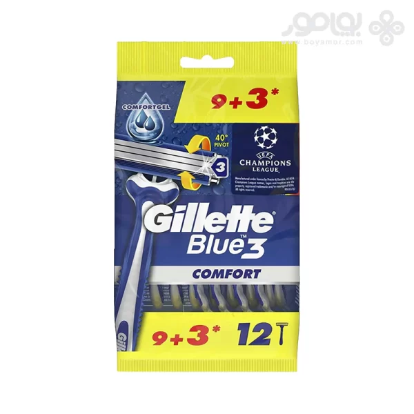 تیغ GILLETTE مدل BLUE 3PLUS COMFORT