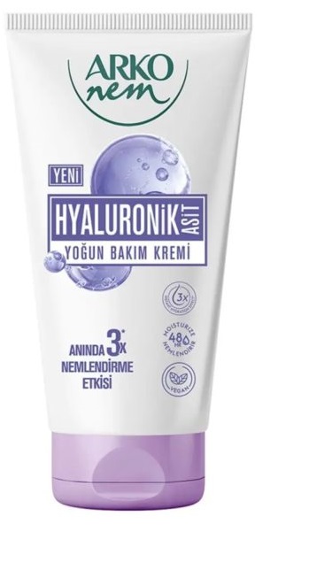 کرم مرطوب کننده ARKO مدل هیالورونیک اسید